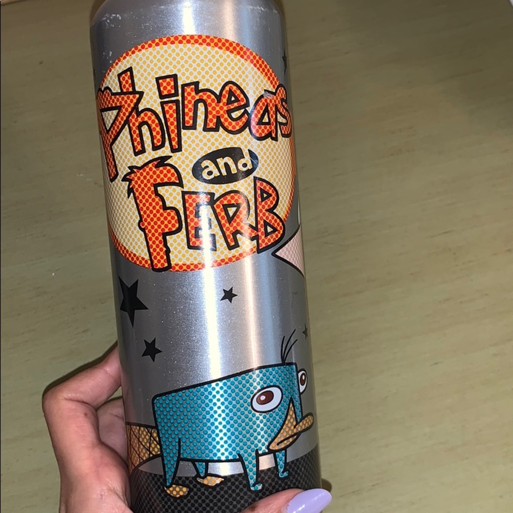 Phineas and ferb water bottle